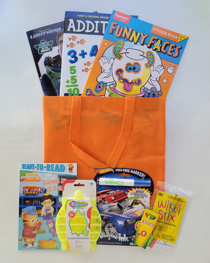 5 Years Old + Boys' Small Bundle -  Orange