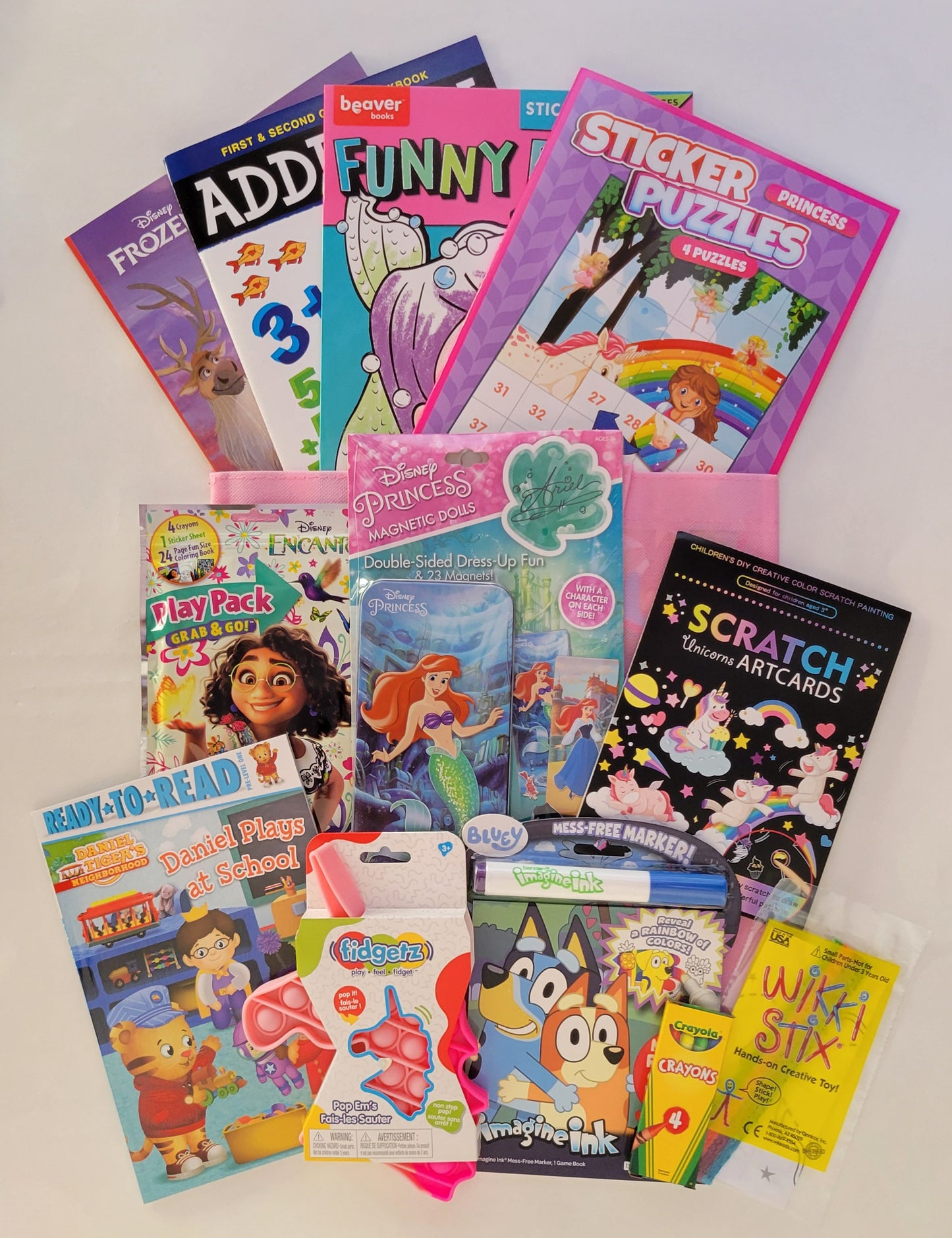 5 Years Old + Girls' Large Activity Bundle