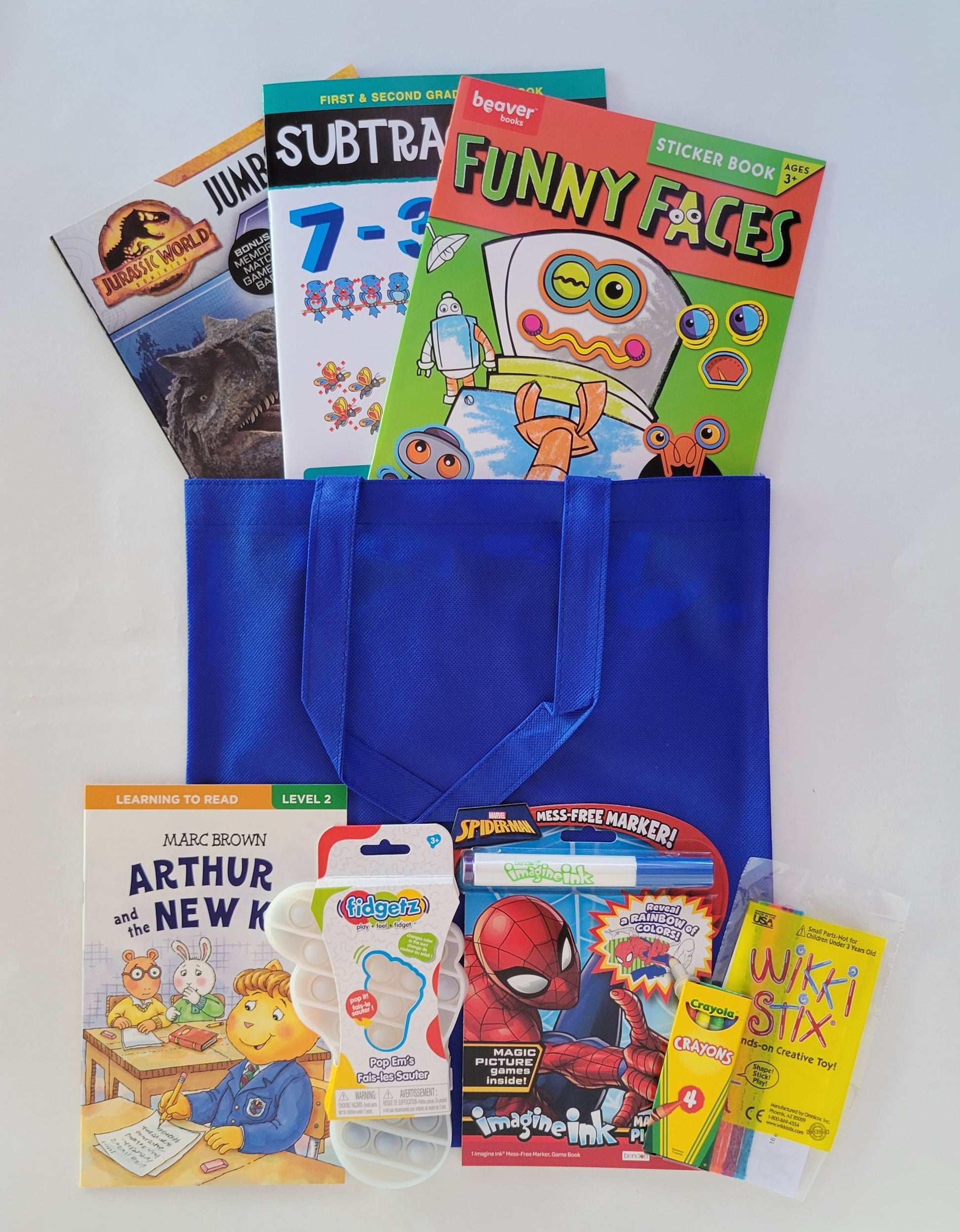 7 Years Old + Boys' Small Bundle - Blue