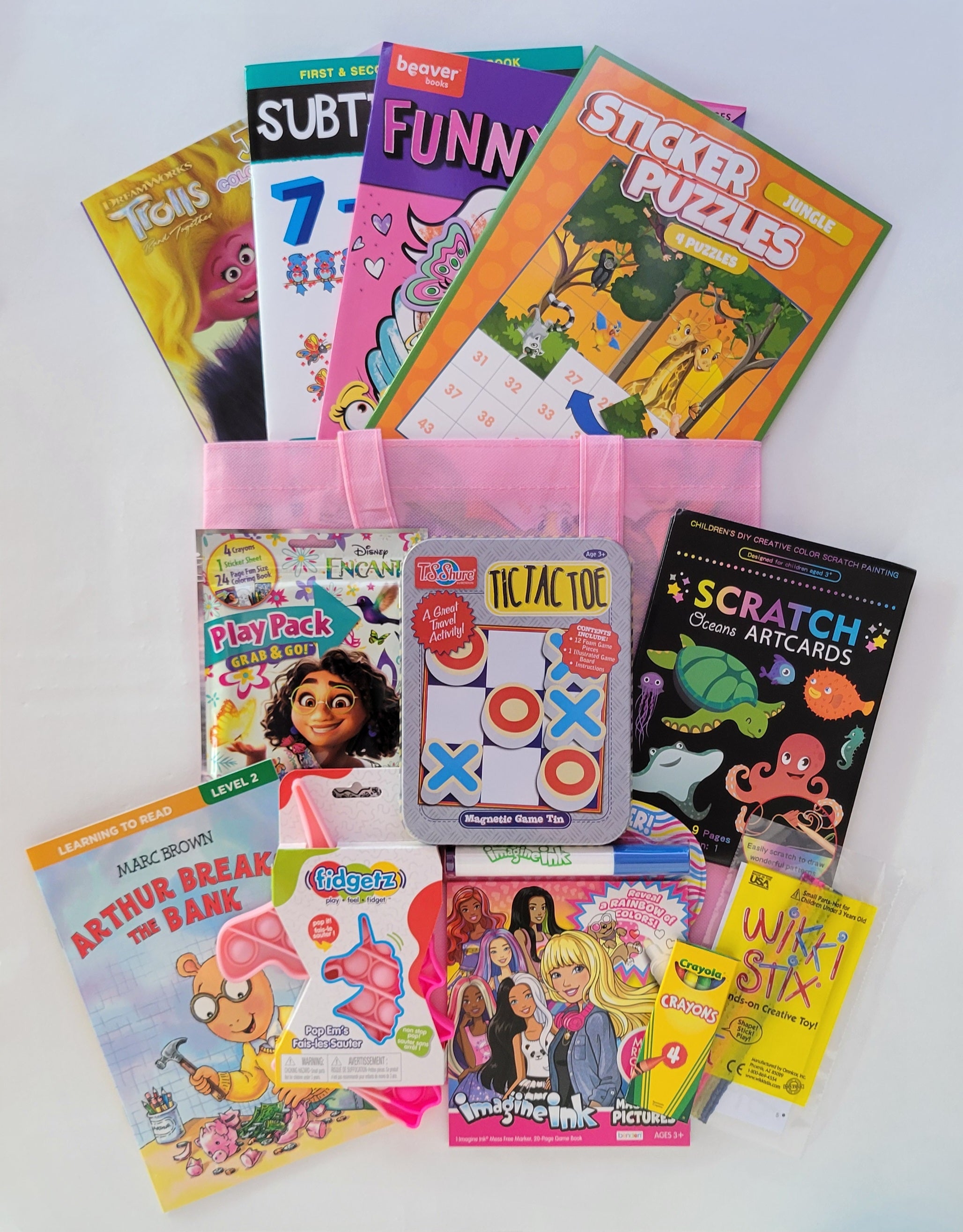 7 Years Old + Girls' Large Activity Bundle