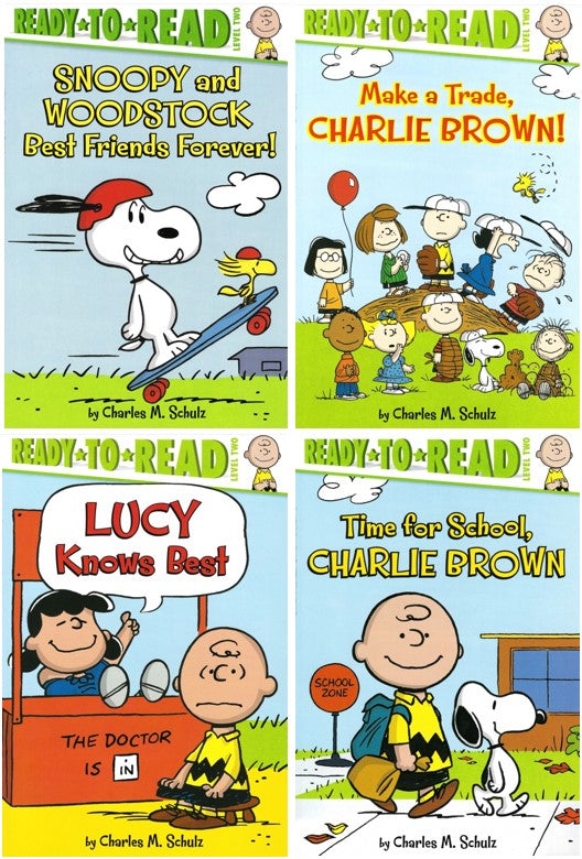 Charlie Brown Ready to Read Books