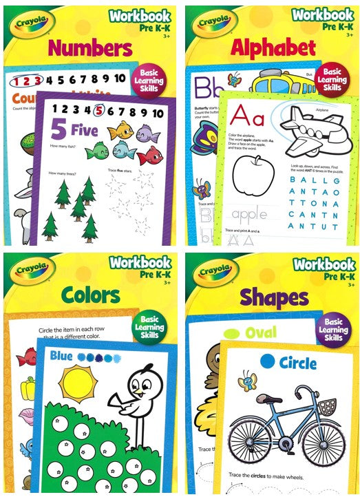 Crayola Pre-K Workbooks