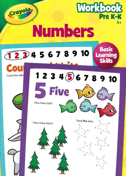 Crayola Pre-K Workbooks - Numbers