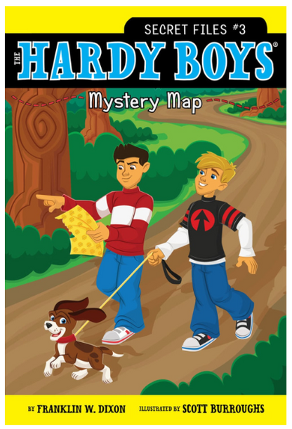 Hardy Boys Chapter Book - Mystery Map