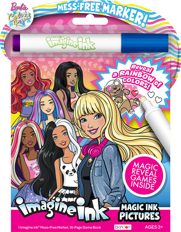 Image Ink Mess-Free Markers Barbie