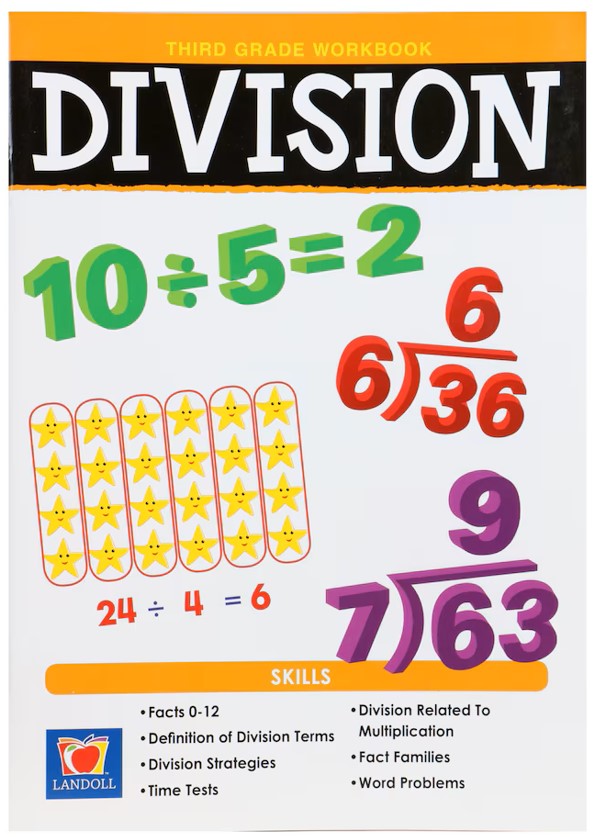 Math Workbook - Division