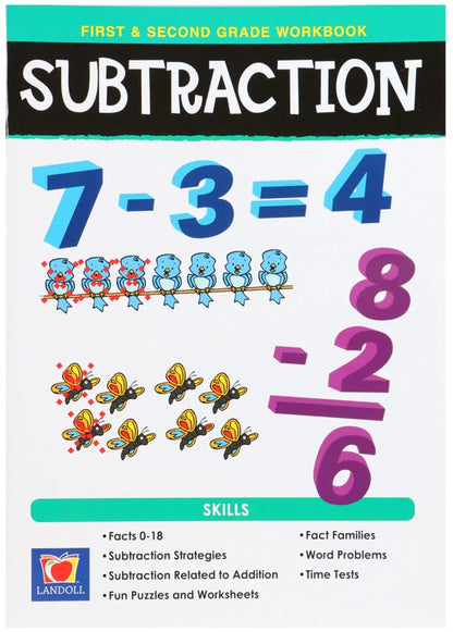 Math Workbook - Subtraction