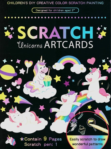 Scratch Art Unicorn